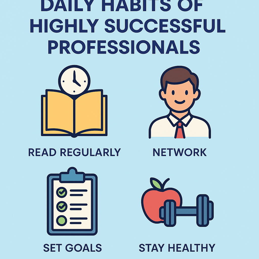 Daily Habits of Highly Successful Professionals 