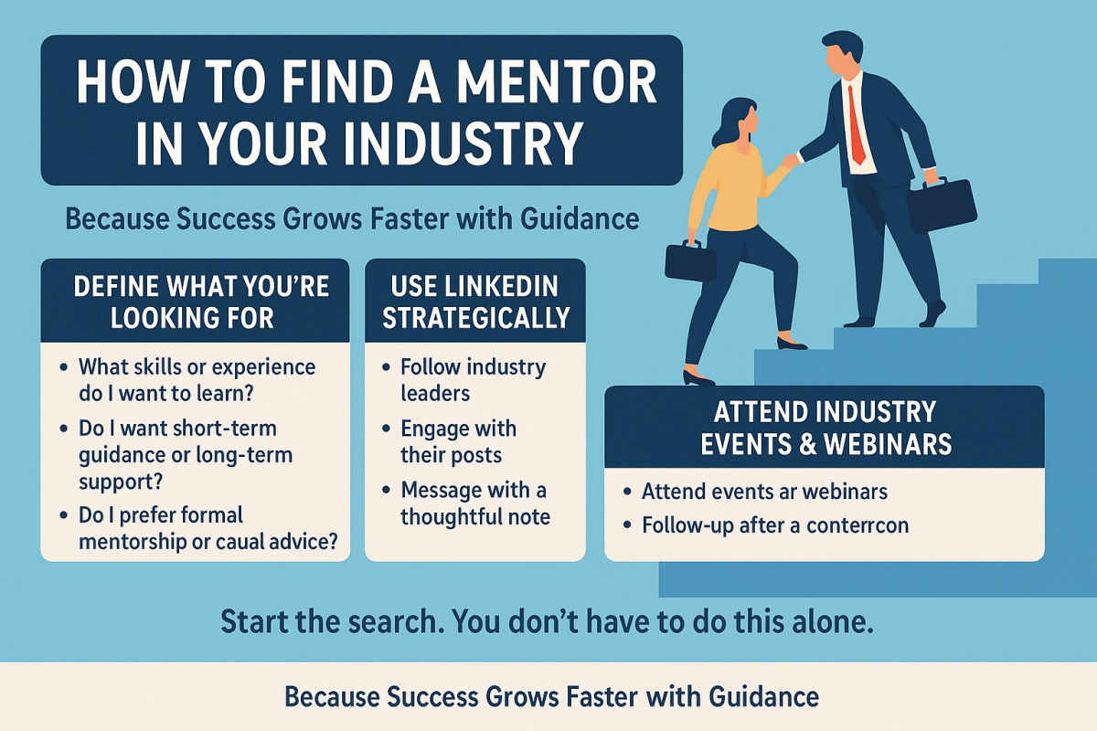 How to Find a Mentor in Your Industry